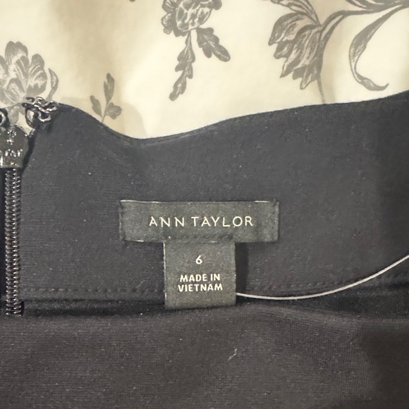 Ann Taylor Black Midi Dress - Picture 5 of 10